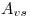 <tex>A_{vs}</tex>