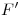 <tex>F'</tex>