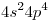 <tex>4s^2 4p^4</tex>