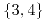 <tex>\{3,4\}</tex>