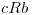 <tex>cRb</tex>