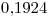 <tex>0.1924</tex>