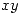 <tex>xy</tex>
