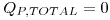 <tex>Q_{P,TOTAL}  = 0</tex>