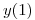 <tex>y(1)</tex>