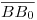 <tex>\overline{BB_0}</tex>