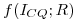 <tex>f(I_{CQ}; R)</tex>