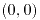 <tex>\left(0,0\right)</tex>