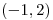 <tex>(-1,2)</tex>