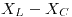 <tex>X_L - X_C</tex>