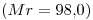 <tex>(Mr=98.0)</tex>