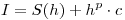 <tex>I=S(h)+h^p\cdot c</tex>