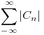 <tex> \sum_{-\infty}^{\infty} |C_n| </tex>