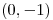 <tex>(0,-1)</tex>