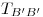 <tex>T_{B'B'}</tex>