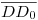 <tex>\overline{DD_0}</tex>