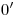 <tex>0'</tex> <tex>0'</tex>