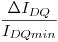 <tex>\displaystyle \frac{\Delta I_{DQ}}{I_{DQmin}}</tex>