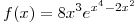 <tex> f(x)=8x^3 e^{x^4-2x^2}</tex>