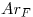 <tex>Ar_F</tex>