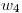 <tex>w_4</tex>