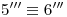 <tex>5'''\equiv 6'''</tex> <tex>5'''\equiv 6'''</tex>