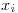 <tex>x_{i}</tex>