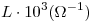 <tex>L\cdot 10^3(\Omega^{-1})</tex>