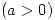 <tex> (a>0) </tex>