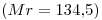 <tex>(Mr=134.5)</tex>