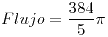 <tex>Flujo=\frac{384}{5}\pi</tex>