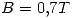 <tex>B=0.7T</tex>
