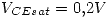 <tex>V_{CEsat}=0.2V</tex>