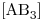 <tex>[ \ce{AB3}]</tex>