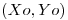<tex>(Xo,Yo)</tex>
