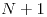 <tex>N+1</tex> <tex>N+1</tex>