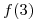 <tex>f(3) </tex>