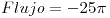 <tex>Flujo=-25\pi</tex>