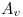 <tex>A_v </tex>