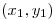 <tex>(x_1,y_1)</tex>