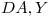 <tex>DA, Y</tex> <tex>DA, Y</tex>