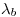 <tex>\lambda_b</tex>