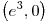 <tex>\left( e^3,0\right)</tex>
