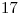 <tex>17</tex> <tex>17</tex>