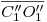 <tex>\overline{C''_1 O''_1}</tex> <tex>\overline{C''_1 O''_1}</tex>