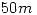 <tex> 50 m </tex> <tex> 50 m </tex>