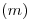 <tex>(m)</tex> <tex>(m)</tex>