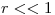 <tex>r<<1</tex>