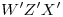 <tex>W'Z'X'</tex>