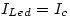 <tex>I_{Led}=I_c</tex>